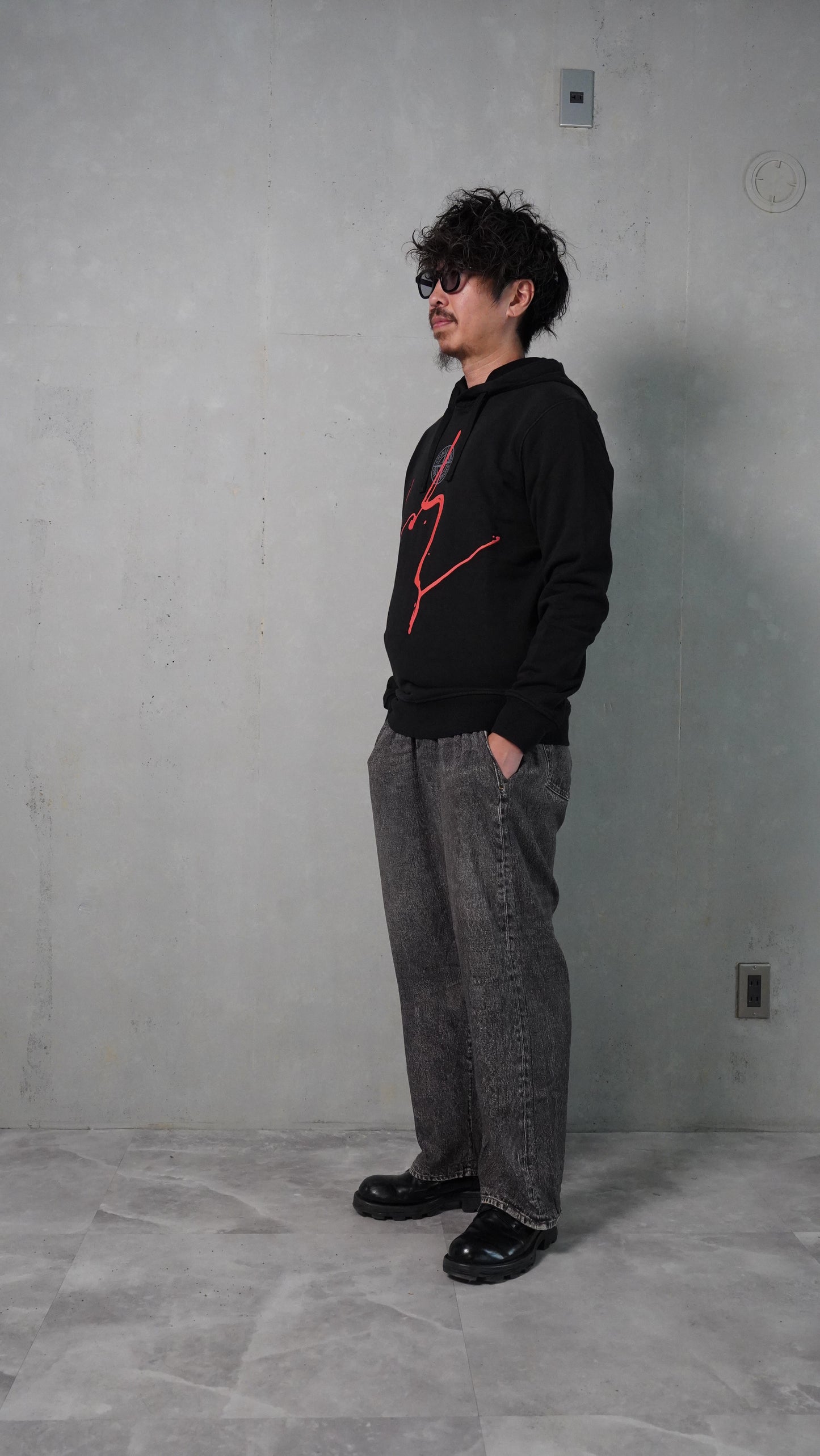 STONE ISLAND Ink Three パーカー