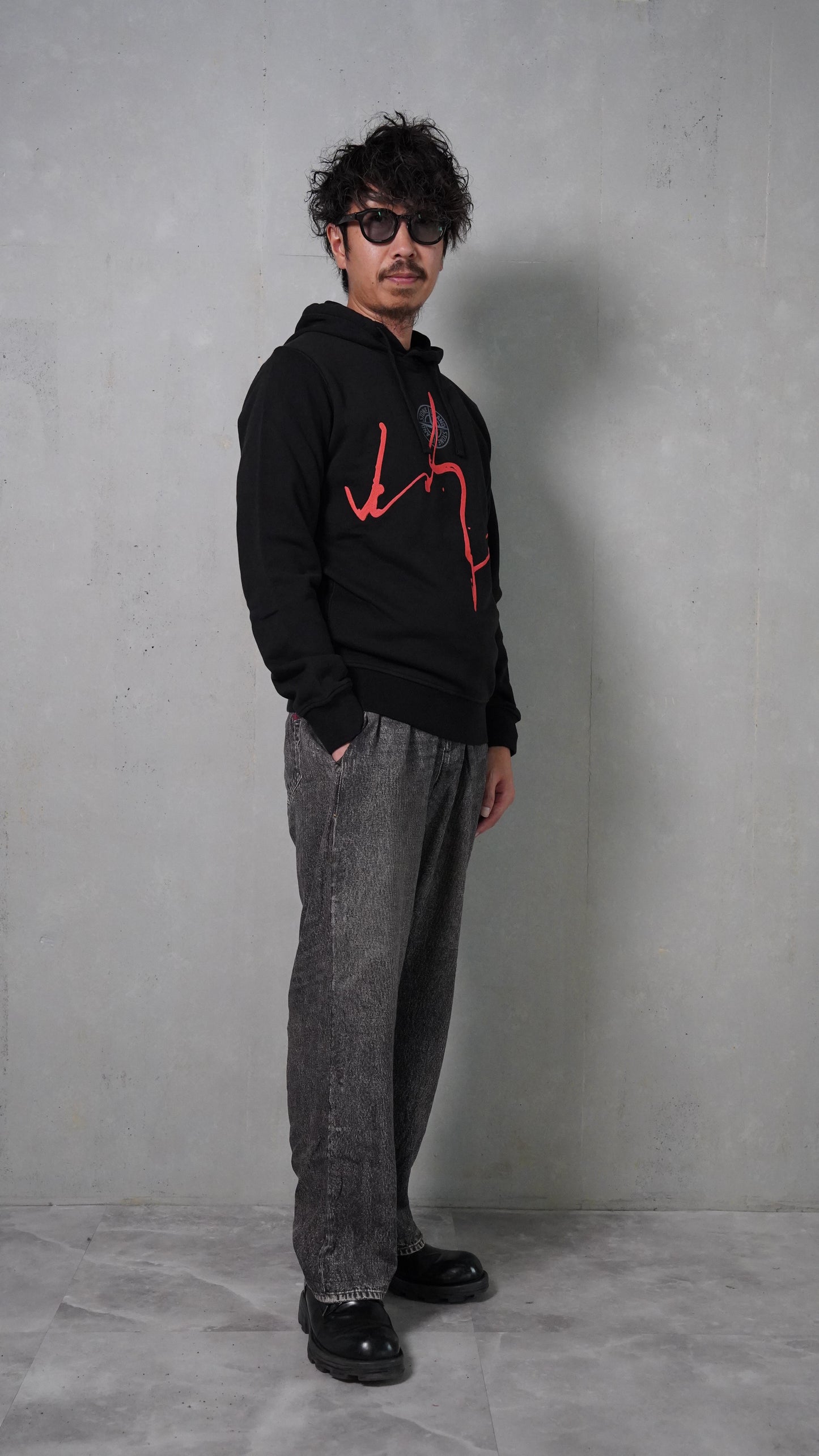 STONE ISLAND Ink Three パーカー