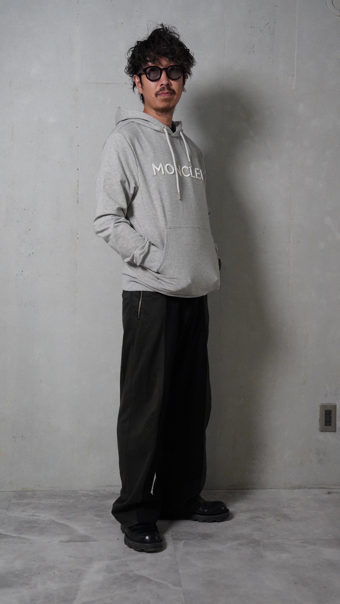 MONCLER Front logo Hoodie
