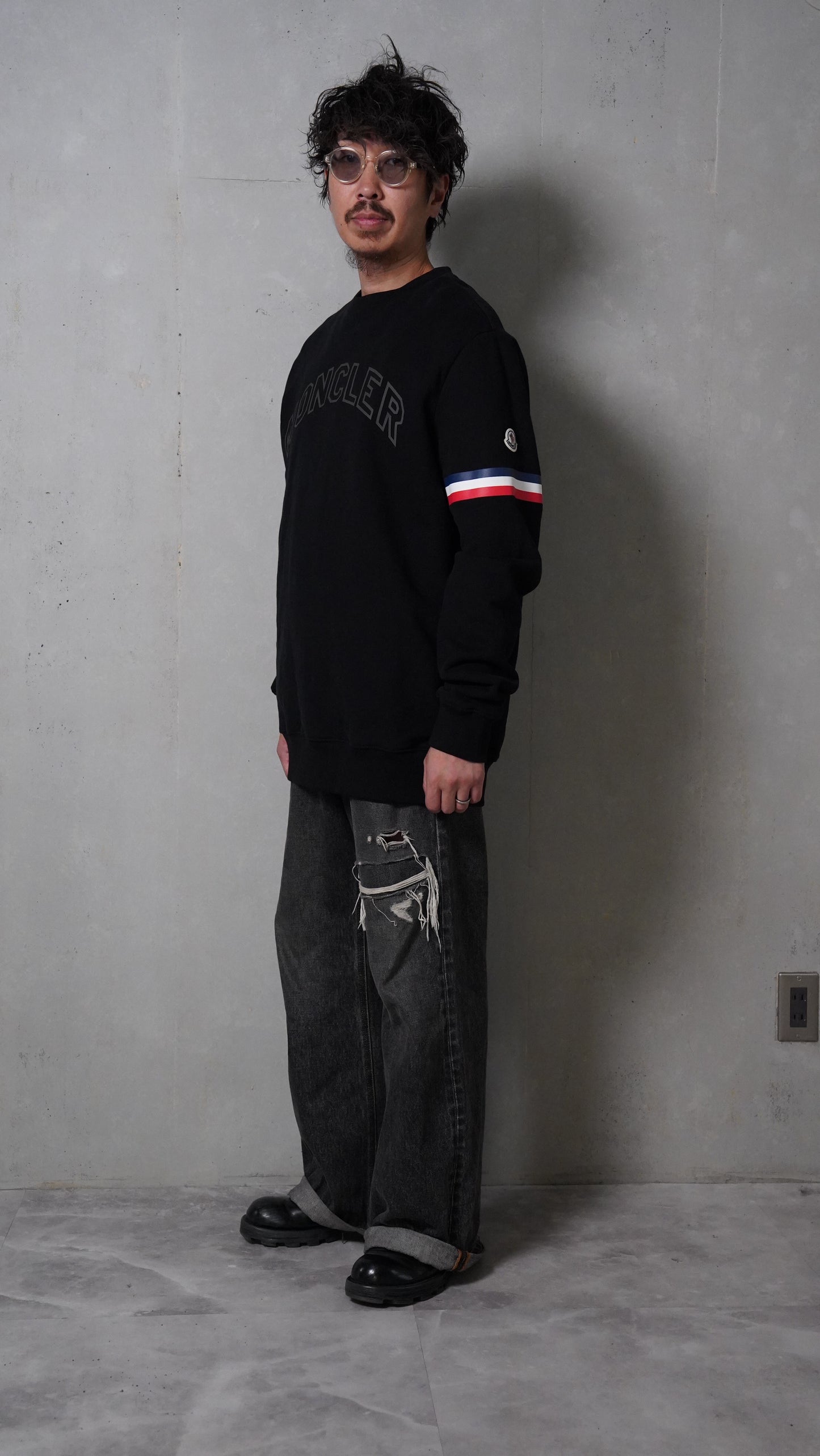 MONCLER トリコロール トレーナー