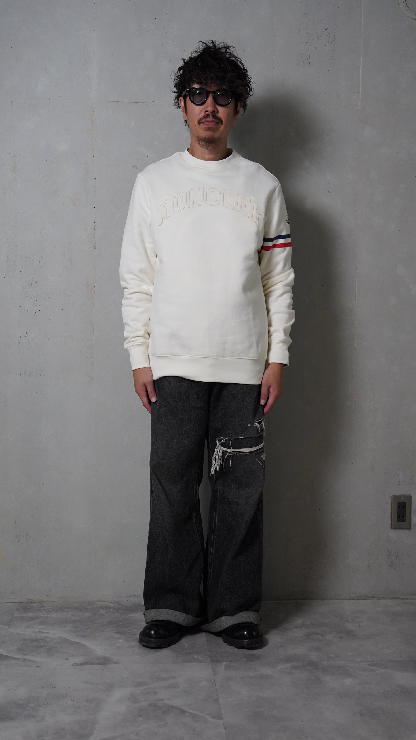 MONCLER トリコロール トレーナー