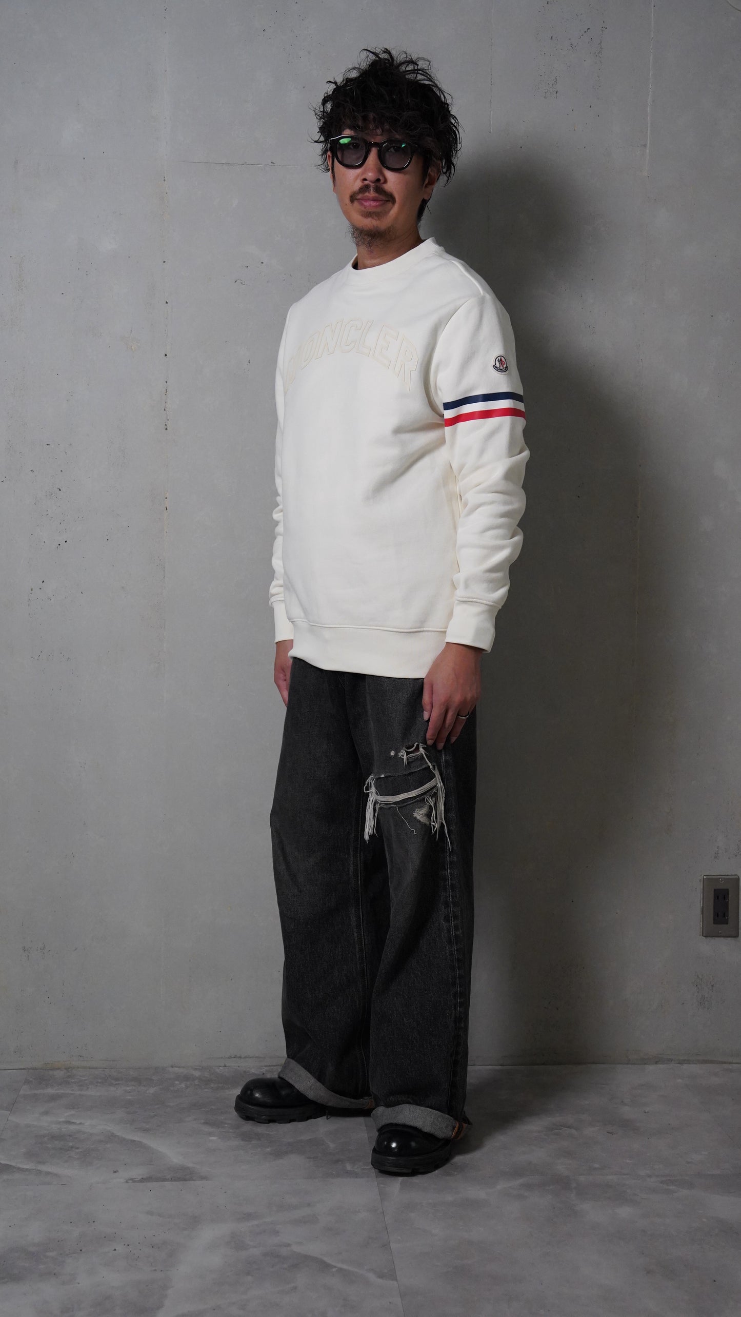 MONCLER トリコロール トレーナー