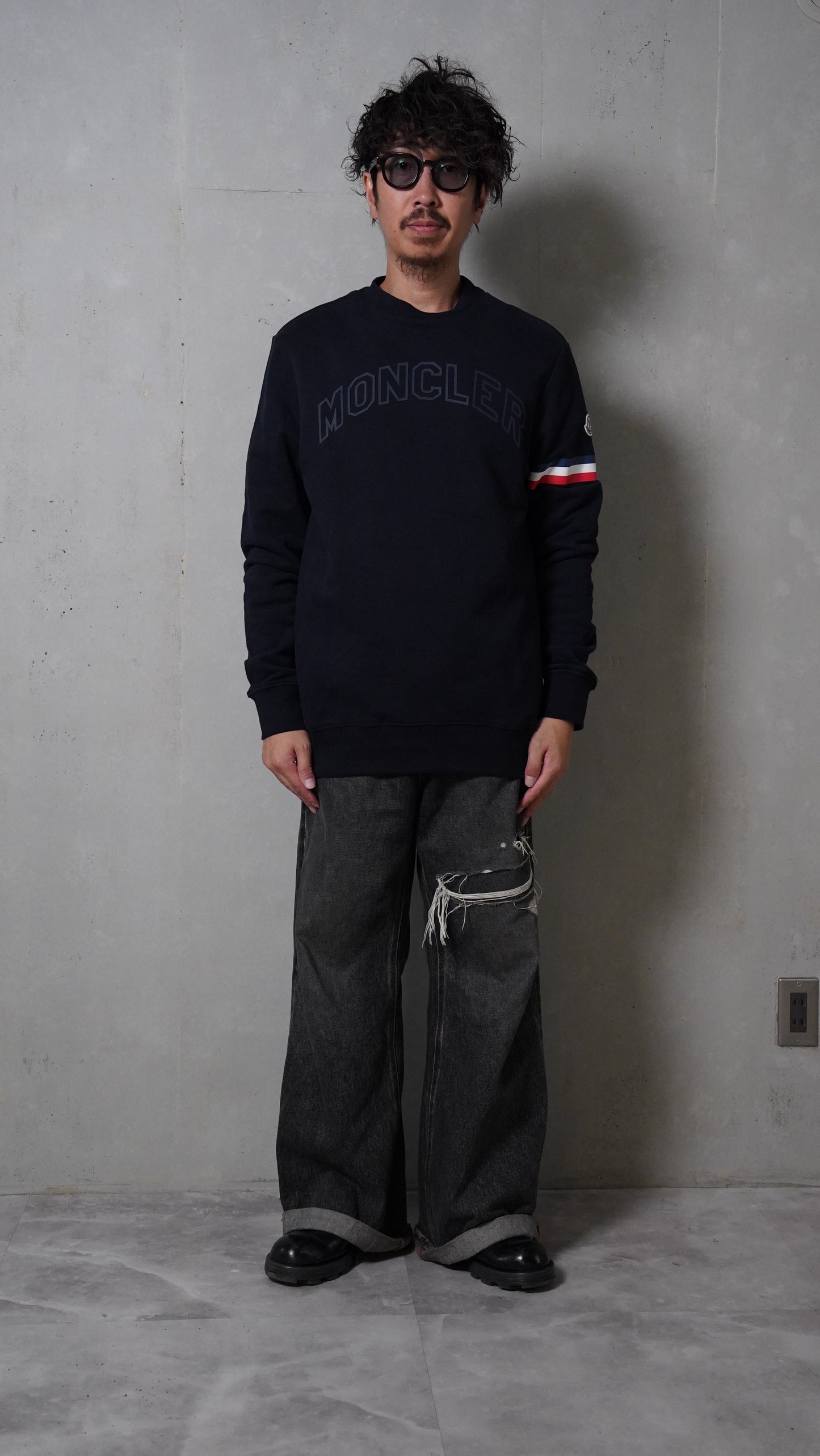 MONCLER トリコロール トレーナー