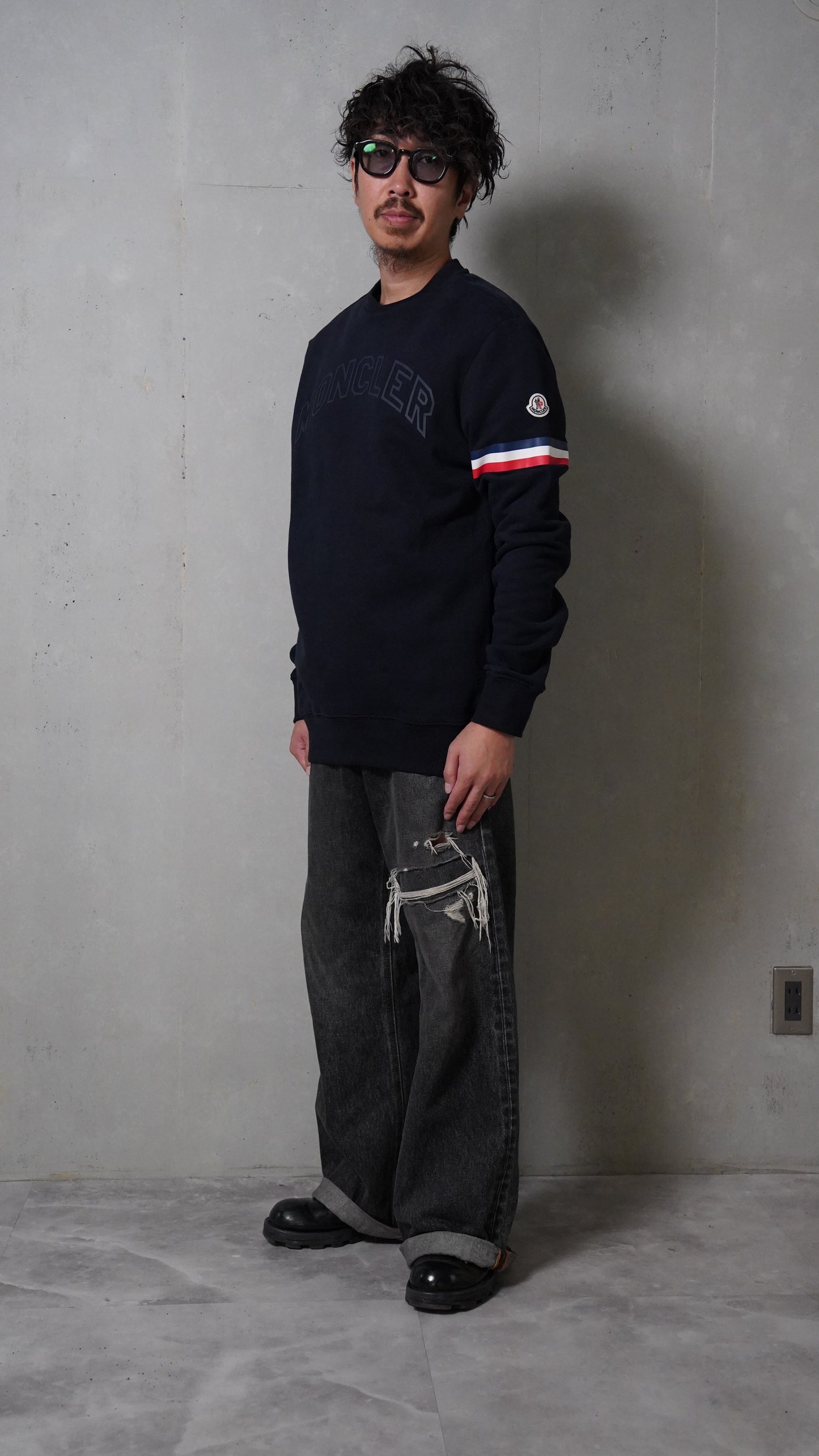 MONCLER トリコロール トレーナー