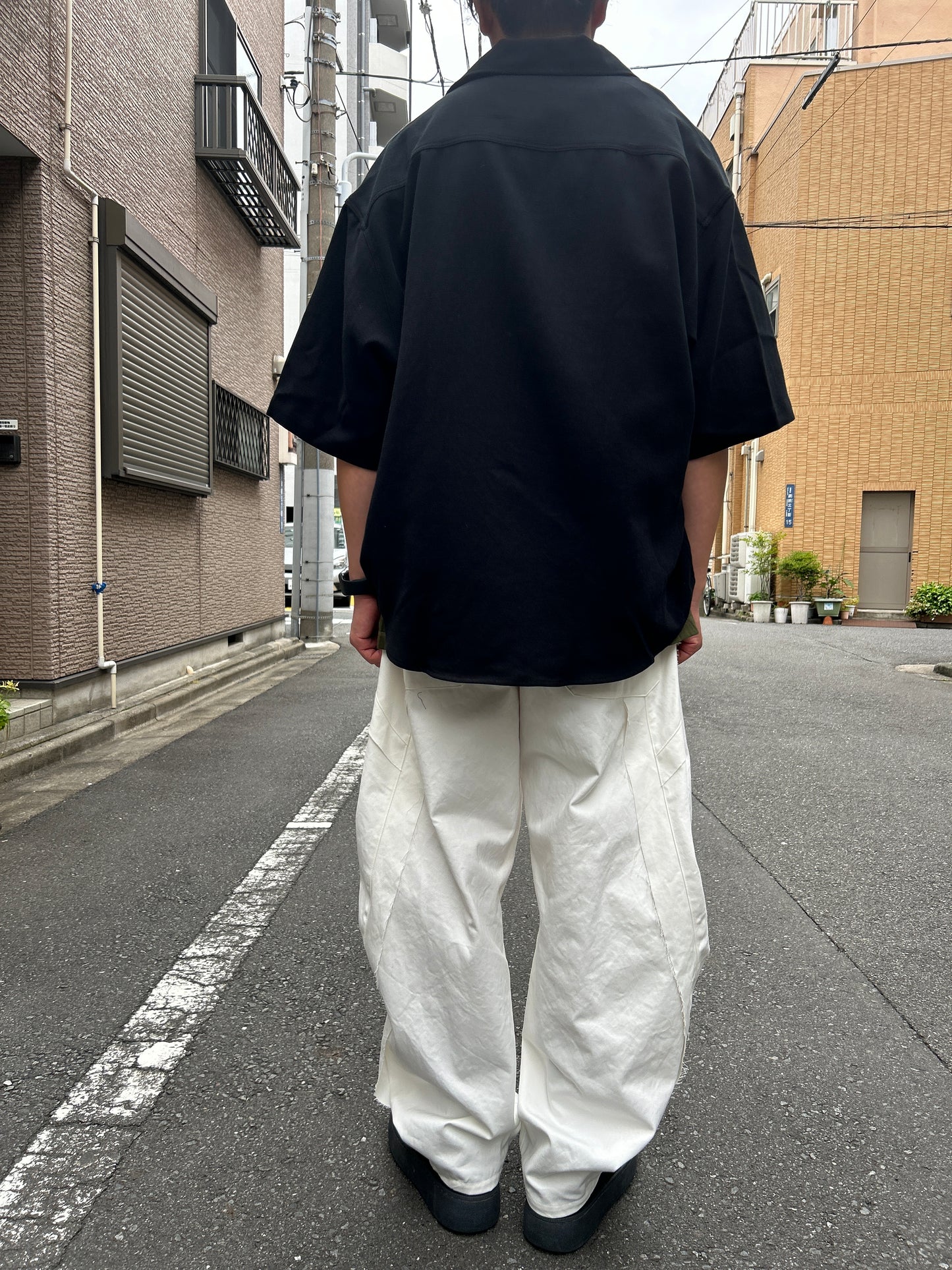 AMI PARIS Ami de Coeur キャンプカラー ショートスリーブ シャツ
