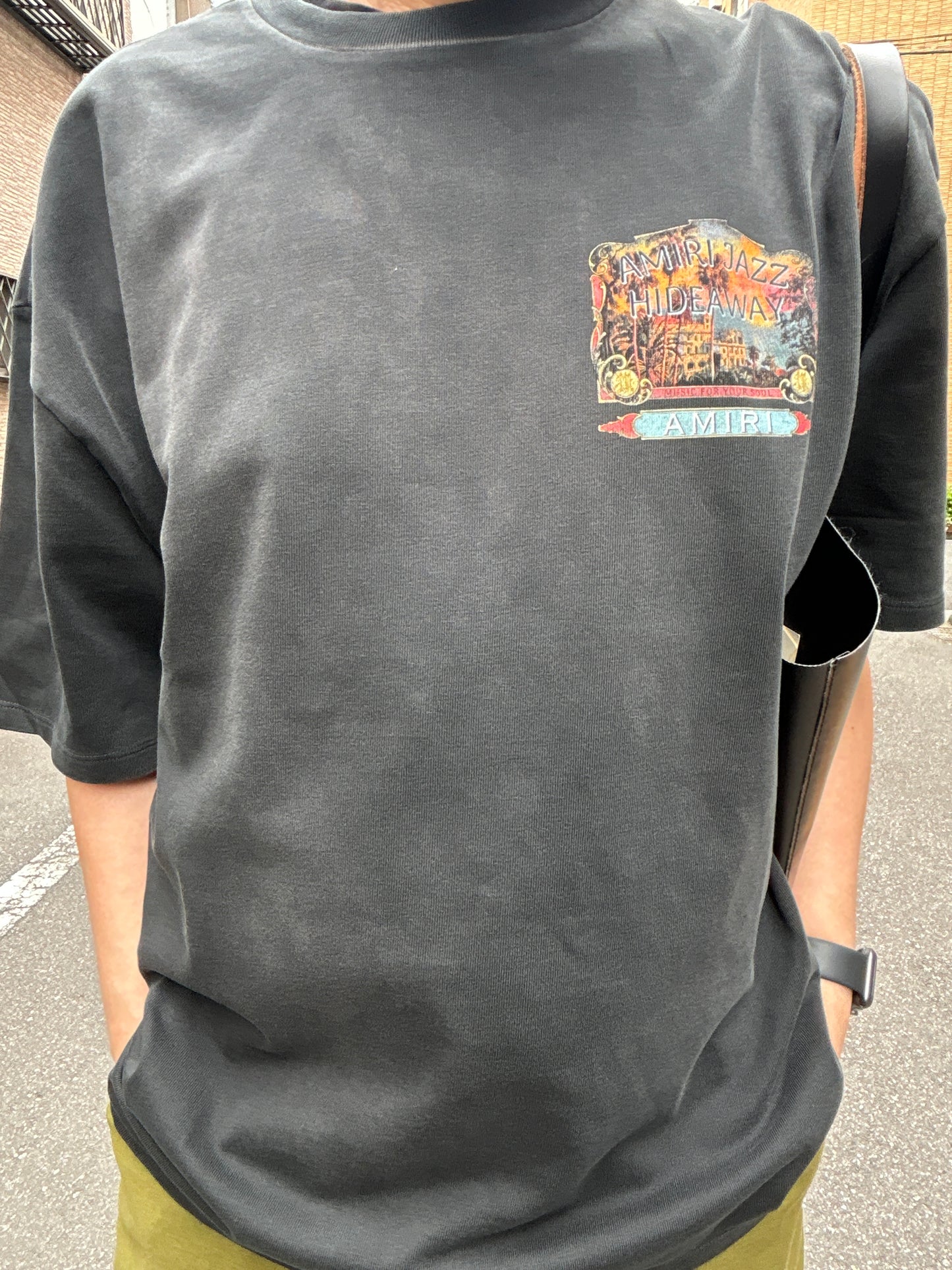 Amiri Jazz Hideaway Tシャツ black